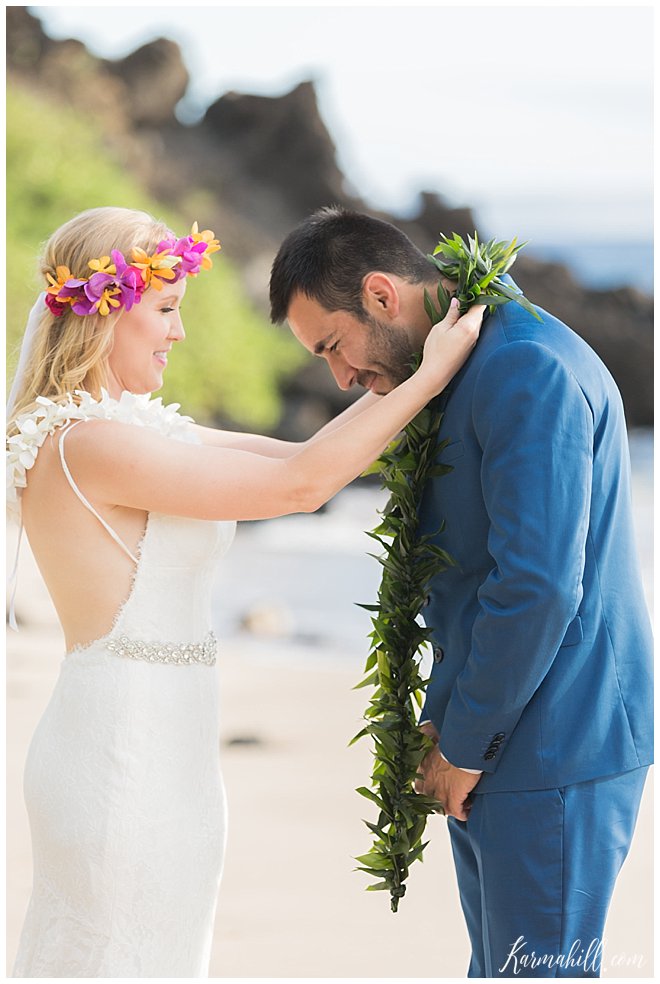 Moment in the Sun ~ Melissa & Marcos' Maui Wedding & Trash the Dress