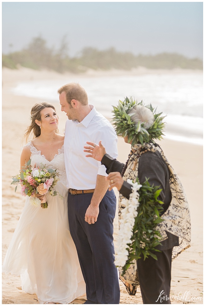 Persistence Pays Off ~ Christina & Brian's Maui Beach Wedding