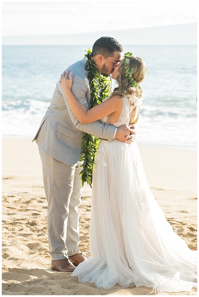 Sweet Sentiment ~ Grace & Gabriel's Maui Beach Wedding