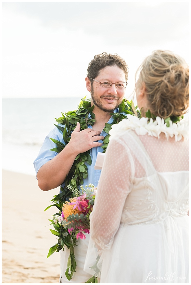United by Friends ~ Leslie & Michael's Maui Beach Wedding