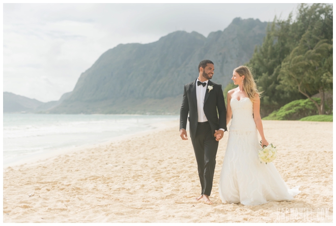 Tuxedo Simple Maui Wedding
