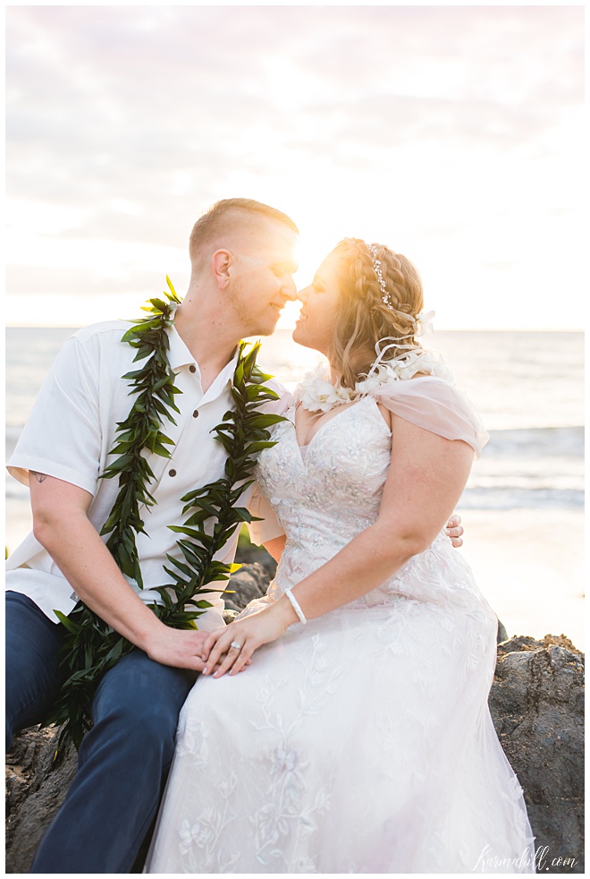 Lava Rock Love ~ Megan & Erik's Maui Destination Wedding