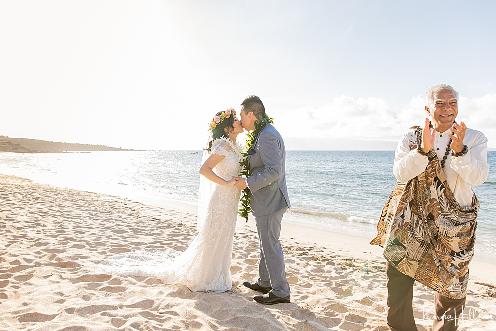 A Joke turned Reality ~ Nina & Byron's Ironwoods Beach Maui Wedding