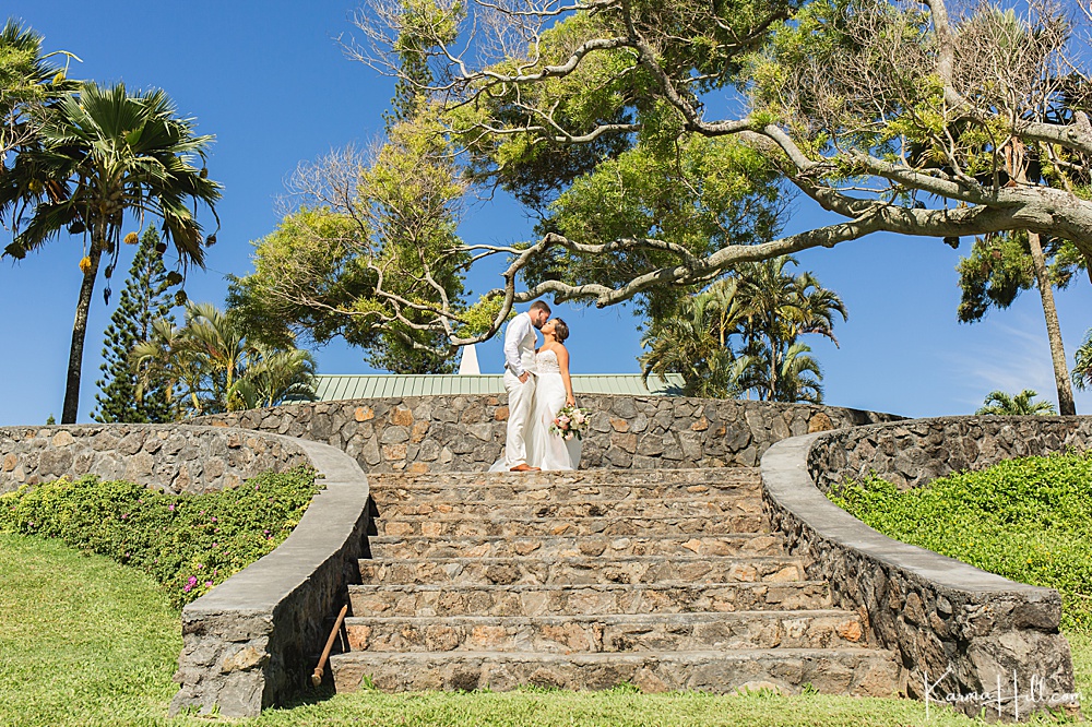 Steeple House Maui Wedding
