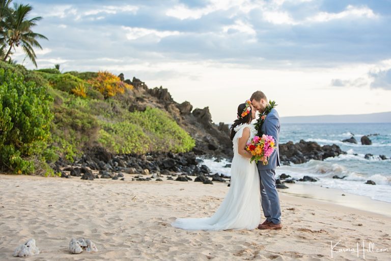 A Magical Experience ~ Daymis & Jamie's Maui Beach Elopement