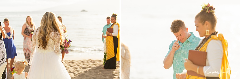 Lahaina Shores Beach Wedding