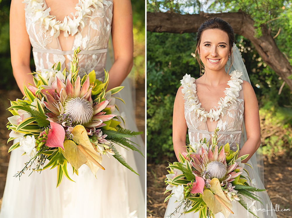 Beautiful Maui bride 