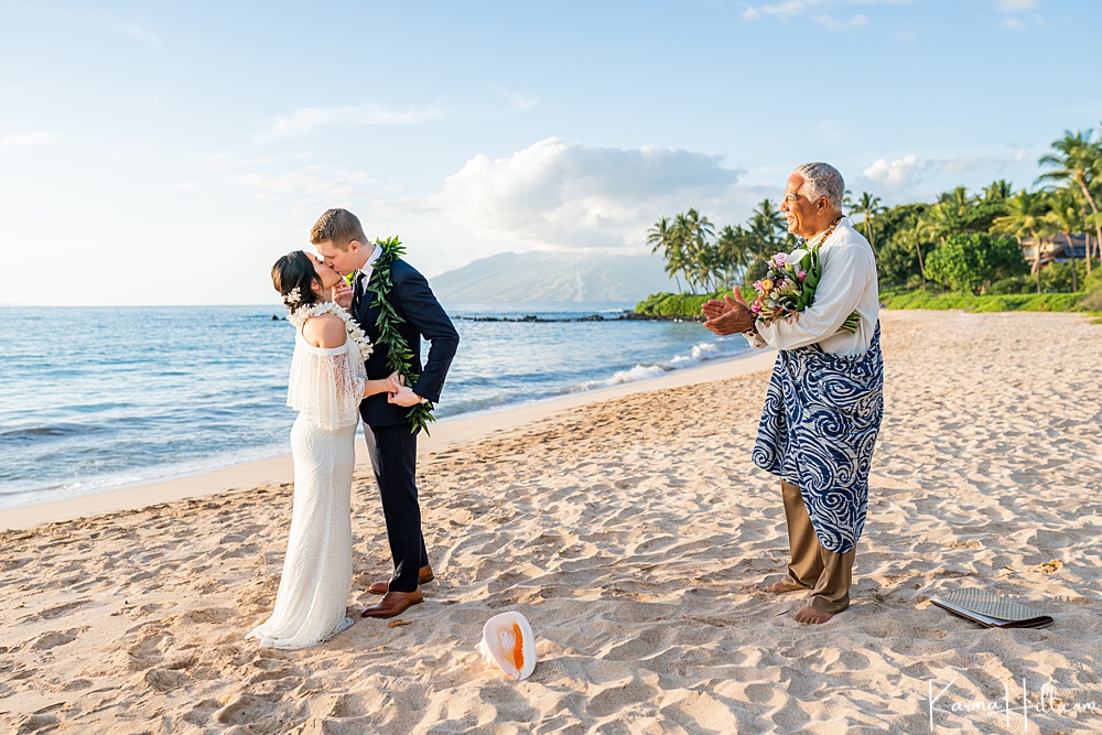 Maui beach wedding inspiration 