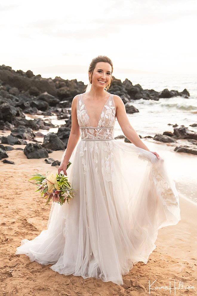 Maui Beach Wedding Dress