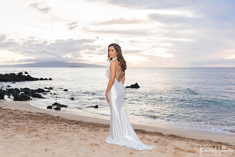 Top 5 Maui Beach Wedding Dress Styles ...
