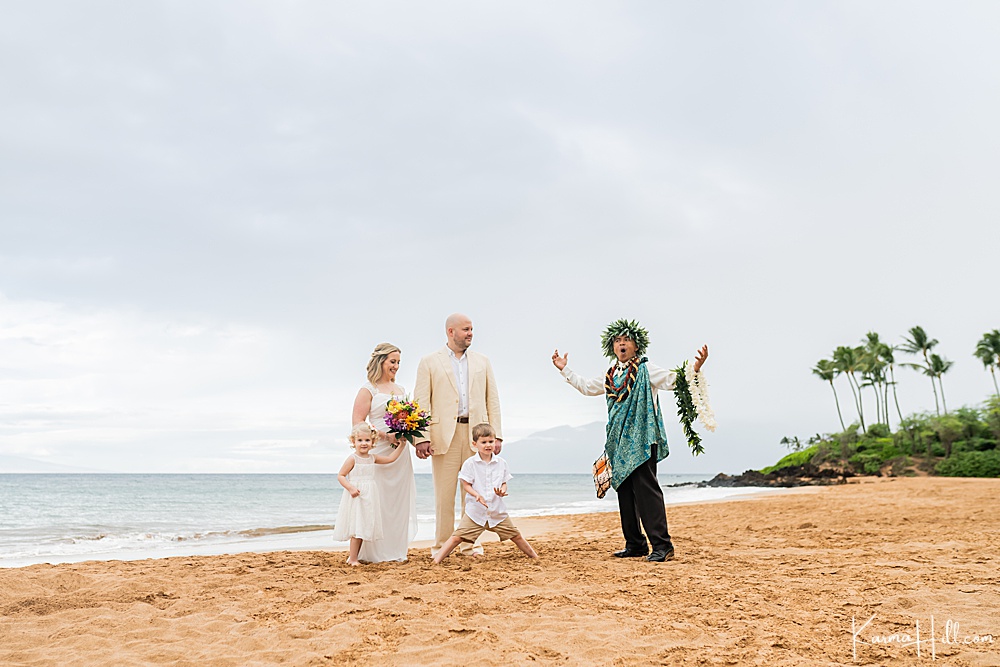 remarried in Hawaii - photographer - kid friendly - best - top