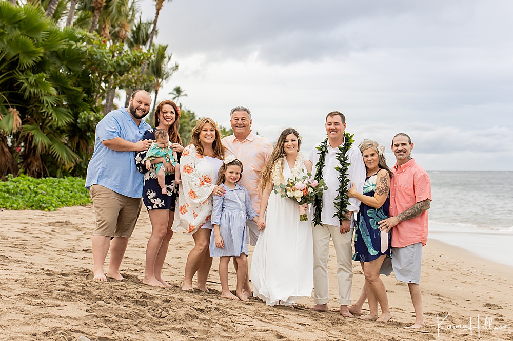Wedding beach locations on Maui