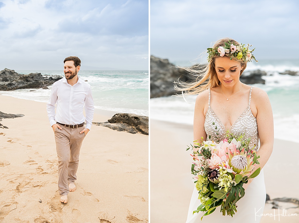 Riding Shotgun Kayla Jo John S Kapalua Beach Wedding