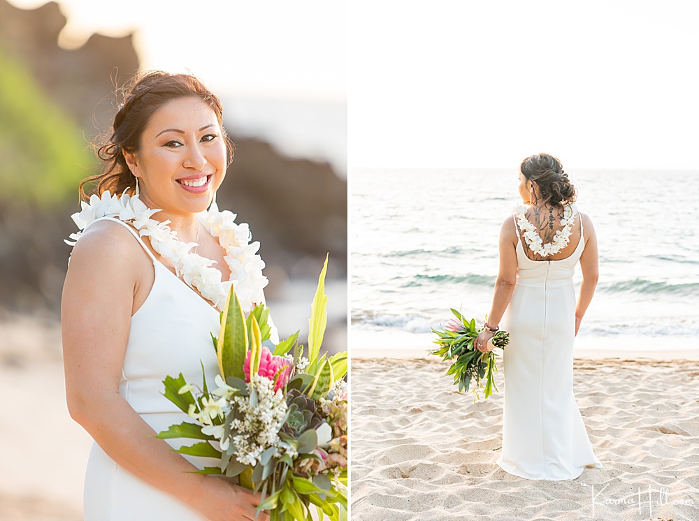 bride - wedding dress inspiration - beach 