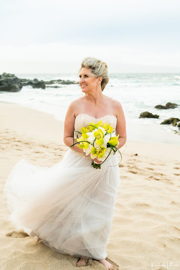 best beaches for Maui wedding 