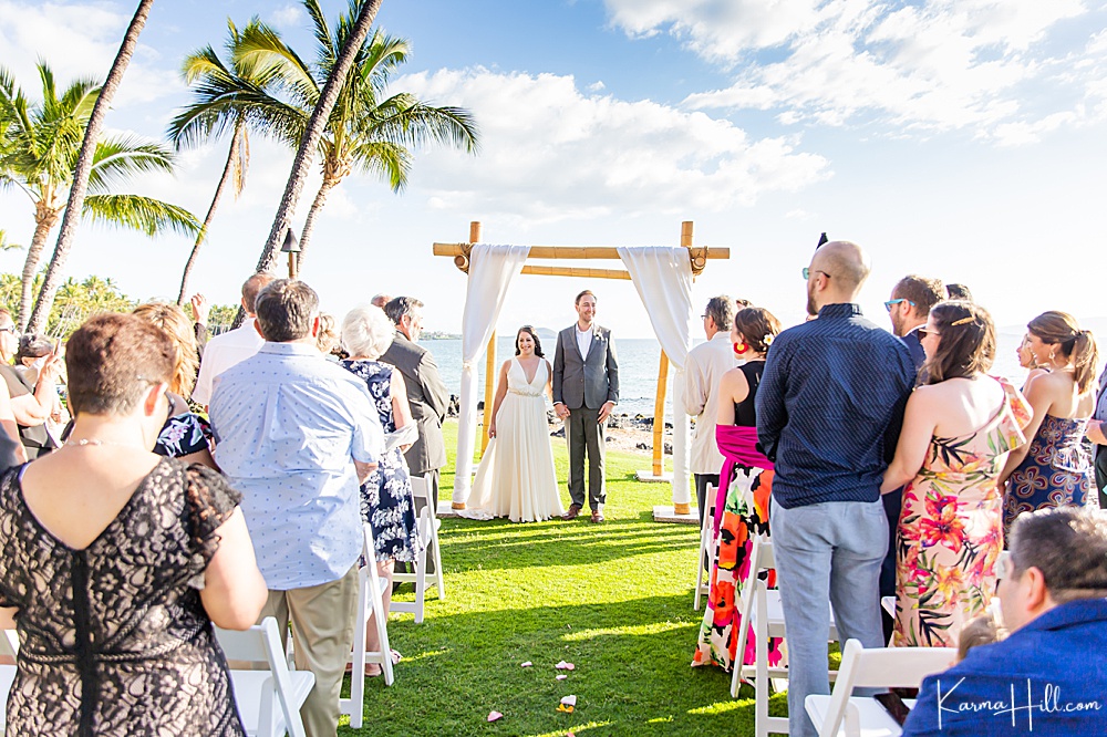 Wedding at the 5 Palms, Maui