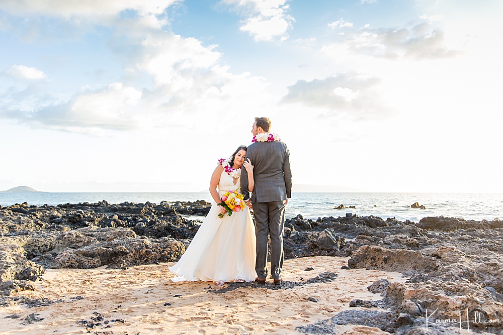 wedding on a maui beach 