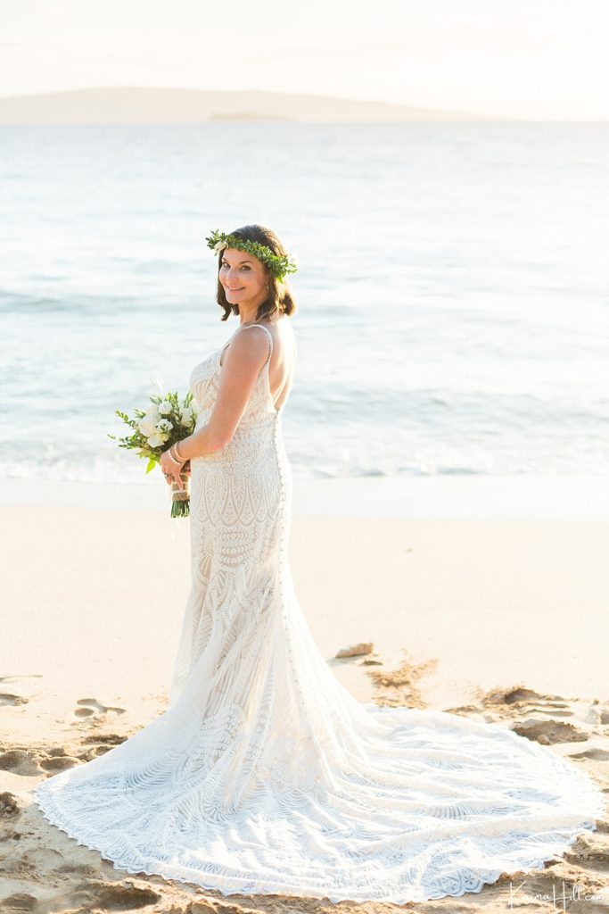 Top 5 Maui Beach Wedding Dress Styles - Tropical Inspiration