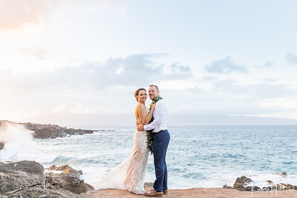 Destination wedding on Maui 