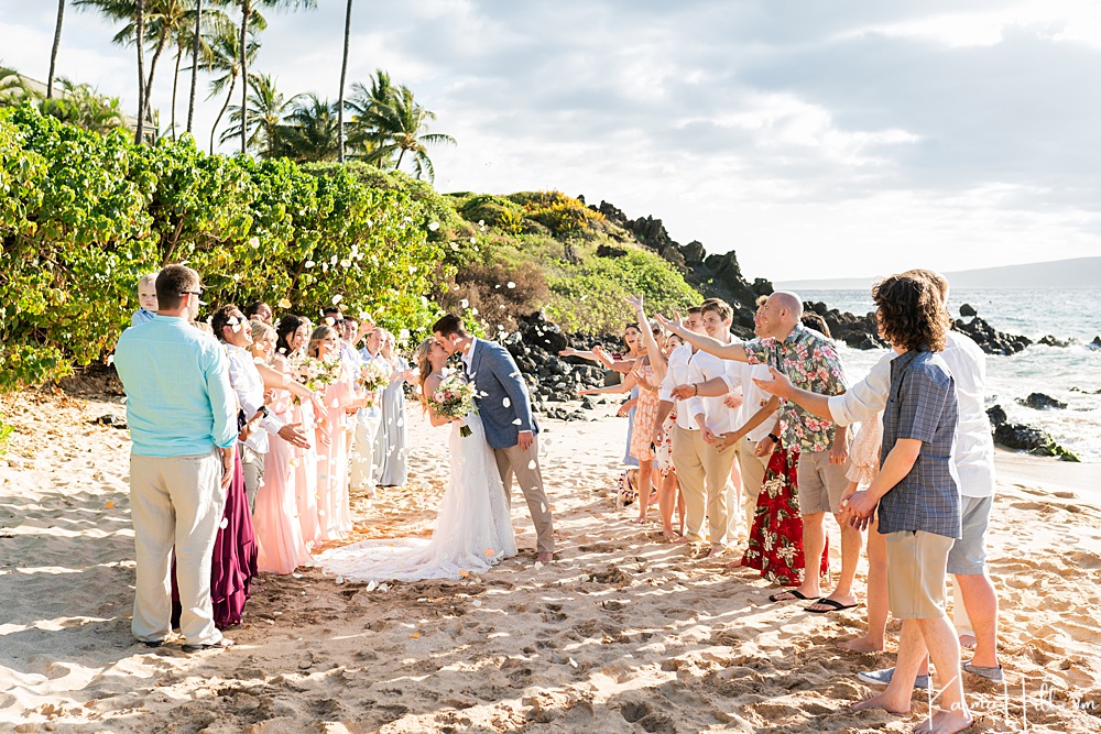 Maui wedding on the beach