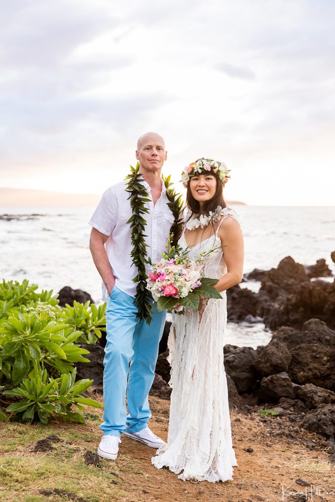 Beach Wedding in Maui