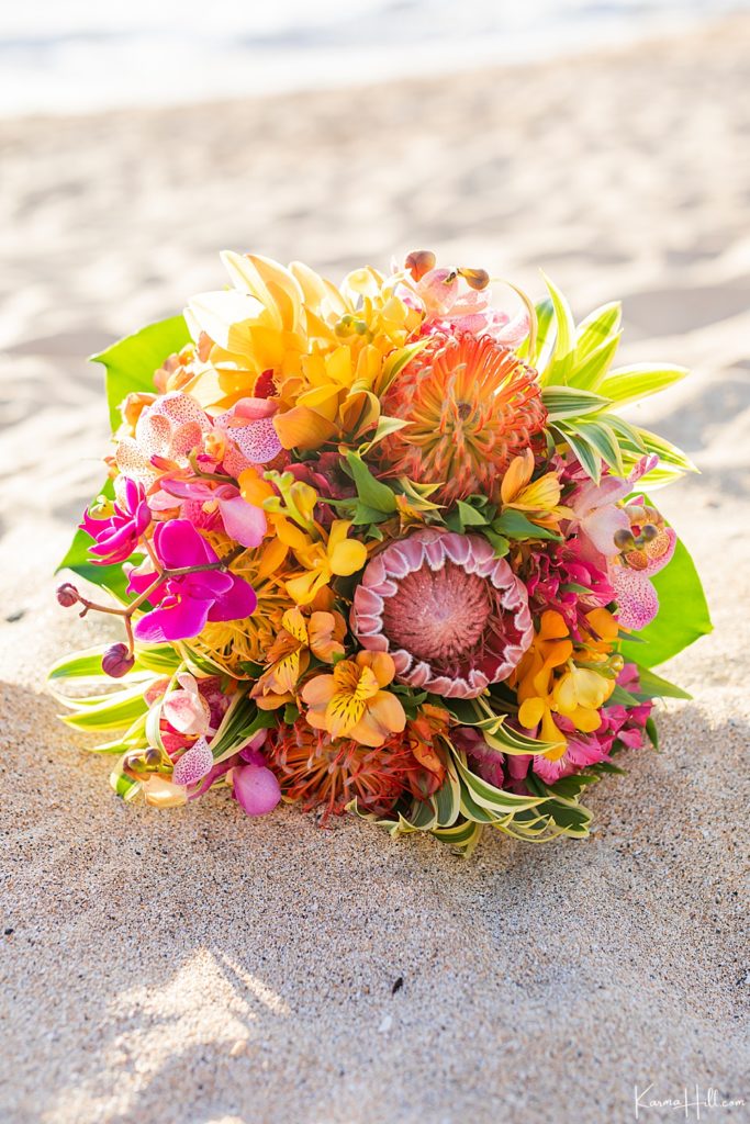 beach bouquet inspiration 