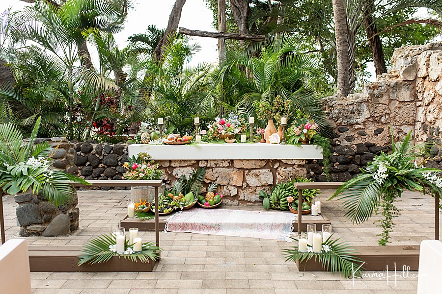maui wedding venue - hawaiian 