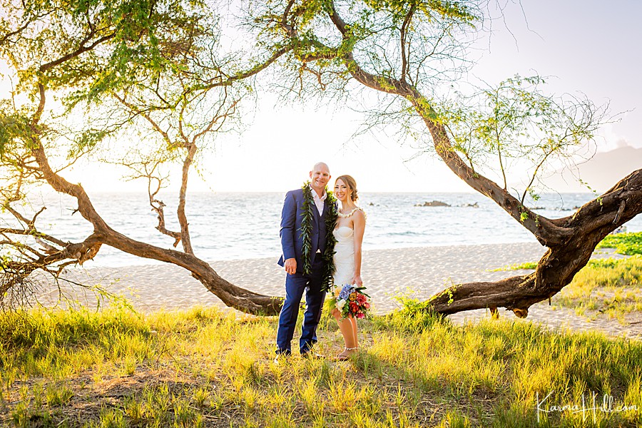 wedding photo in Maui 