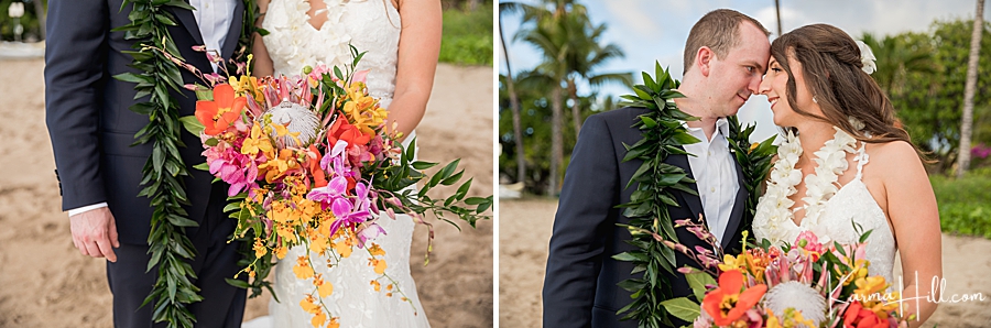 Maui wedding couples