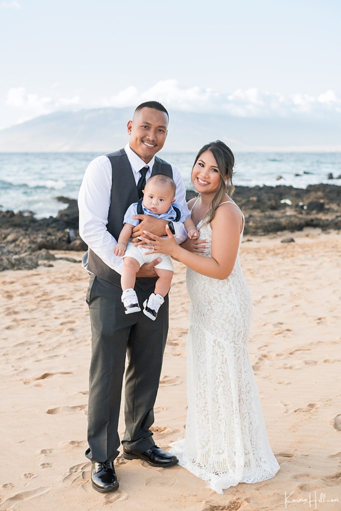 Maui Wedding with kids