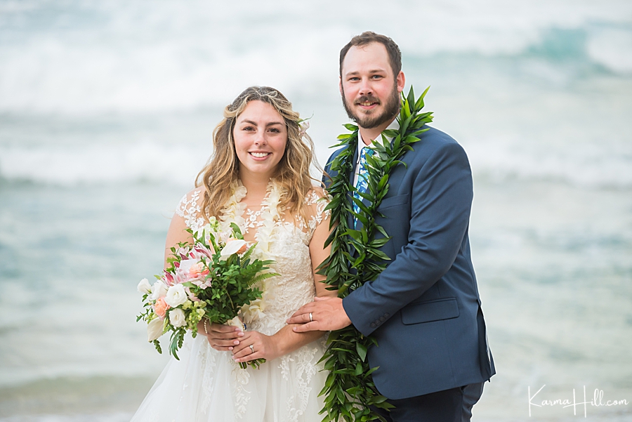 Bride and Groom Maui