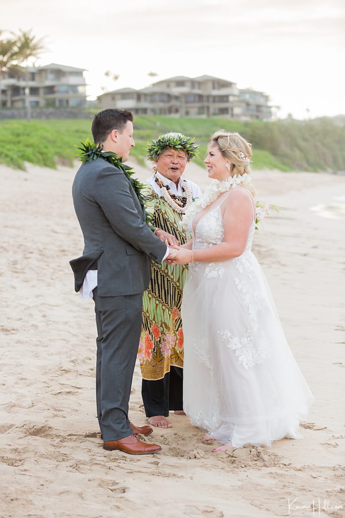 Over the Moon - Katie & Marcus' Glamorous Maui Beach Wedding