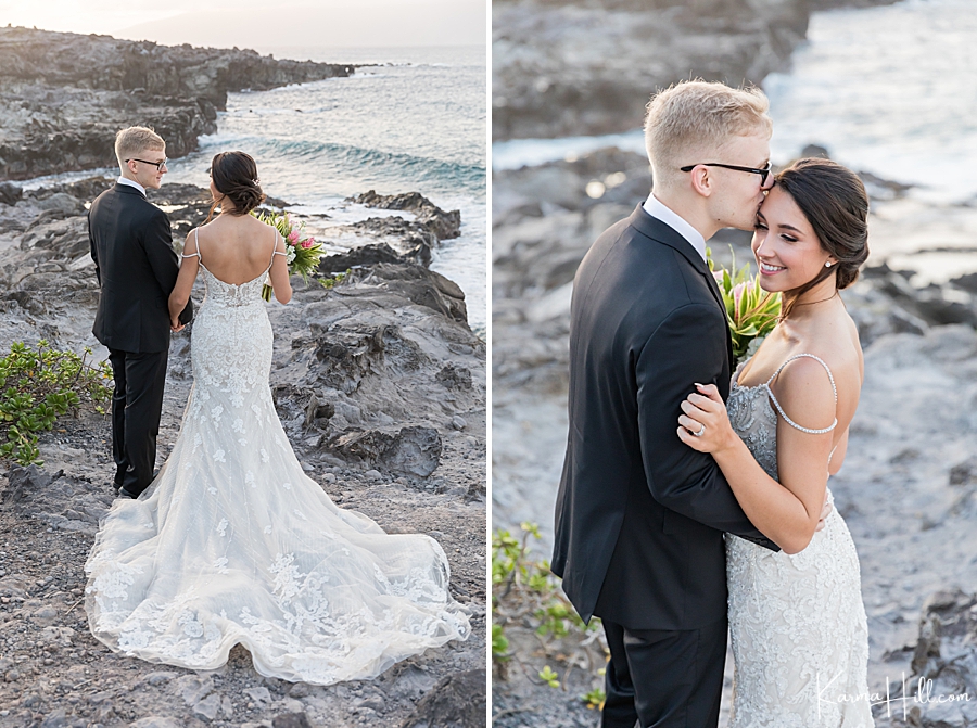 Ironwoods Beach Maui wedding