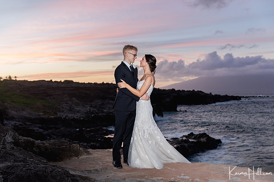 Ironwoods wedding Maui 