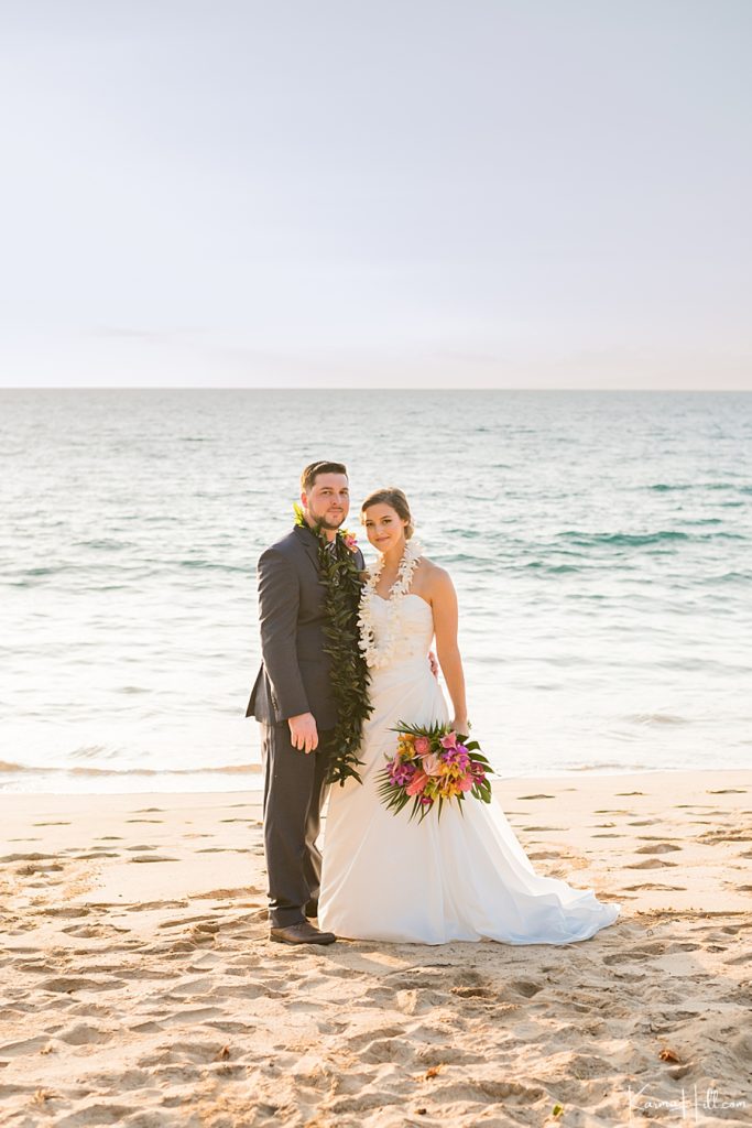 maui wedding ocean front