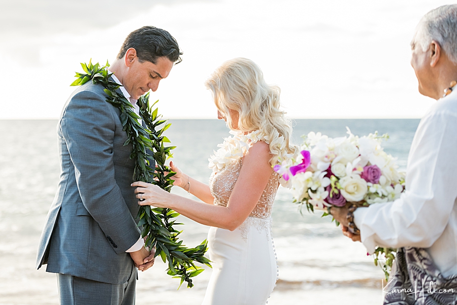 Maui beach weddings