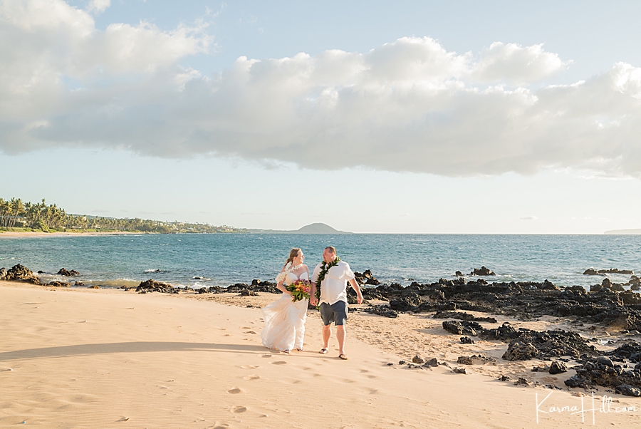 Keawekapu Beach wedding in Maui