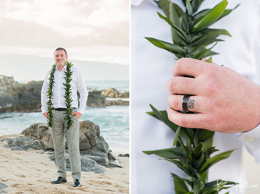 hawaii groom photos
