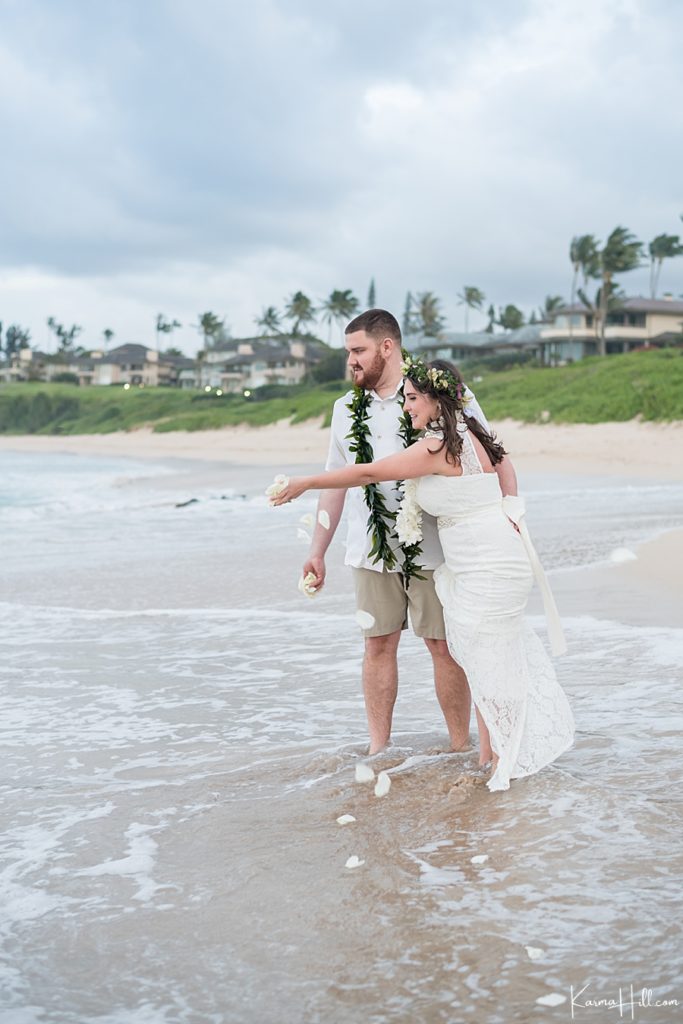 Beach Wedding in Maui