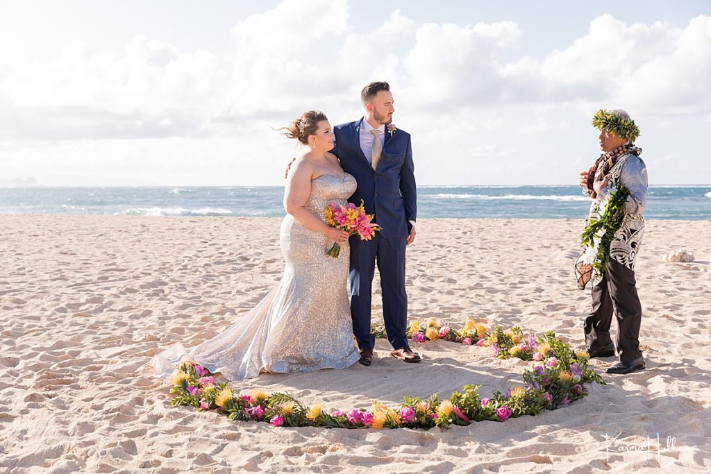 beach wedding in maui 