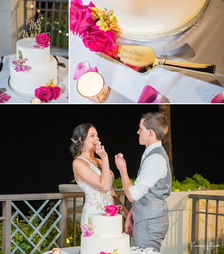 Wedding Cake on Maui