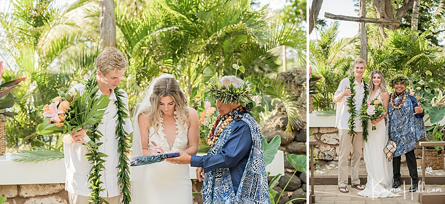 Officiant for wedding in Maui