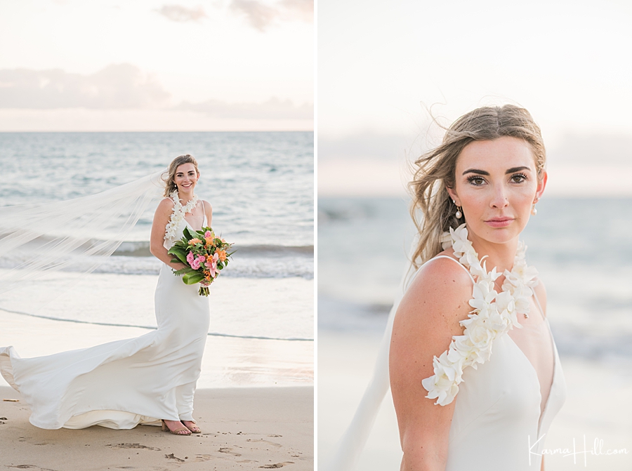 Maui Wedding - bride