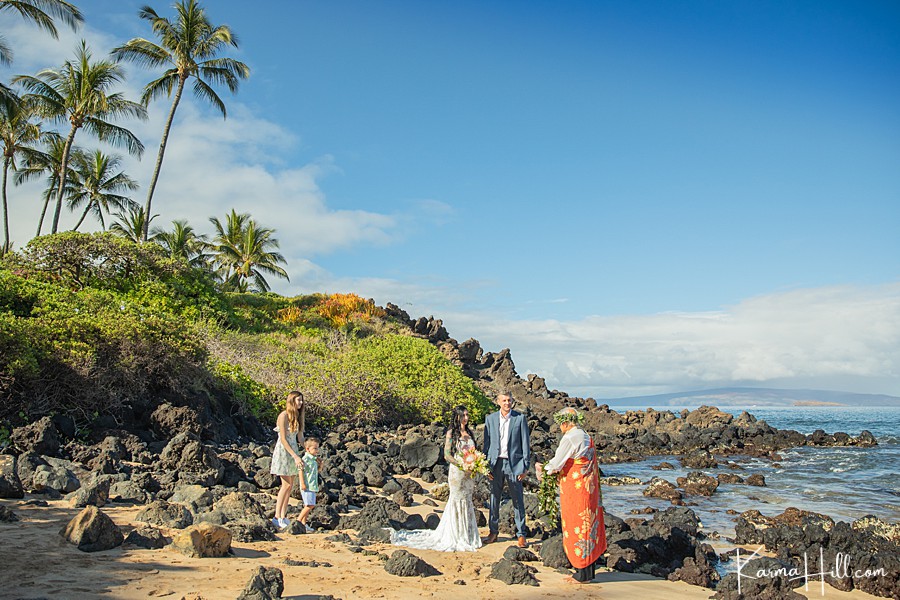 Maui Elopement with Kids