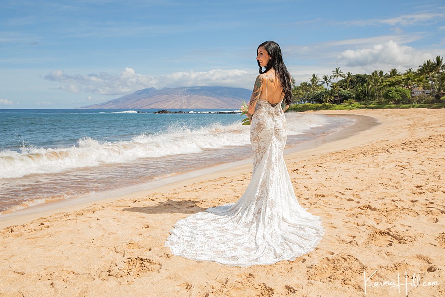 Maui Elopement - Bride
