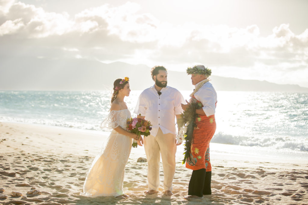 Maui Beach Elopement Ceremony