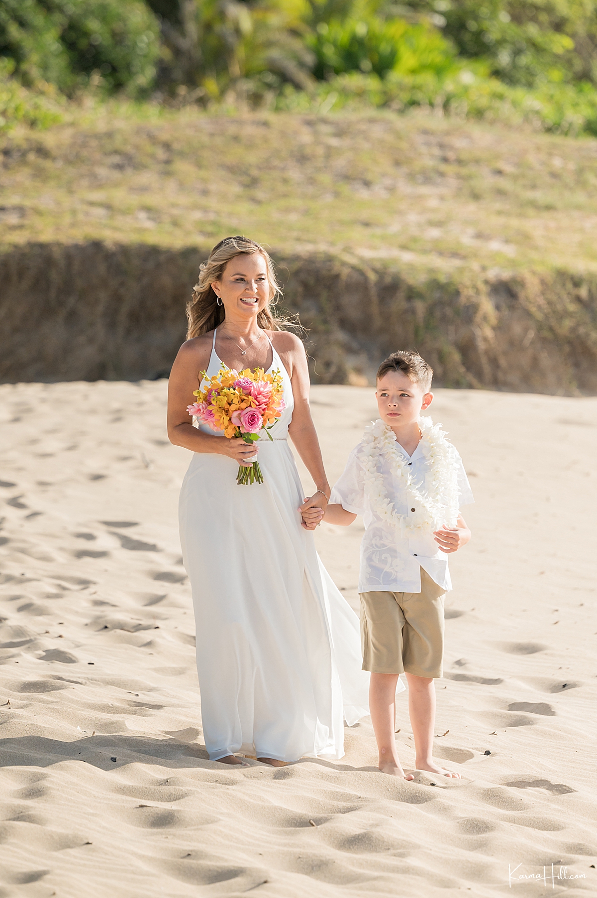 Beach Vow Renewal in Maui 
