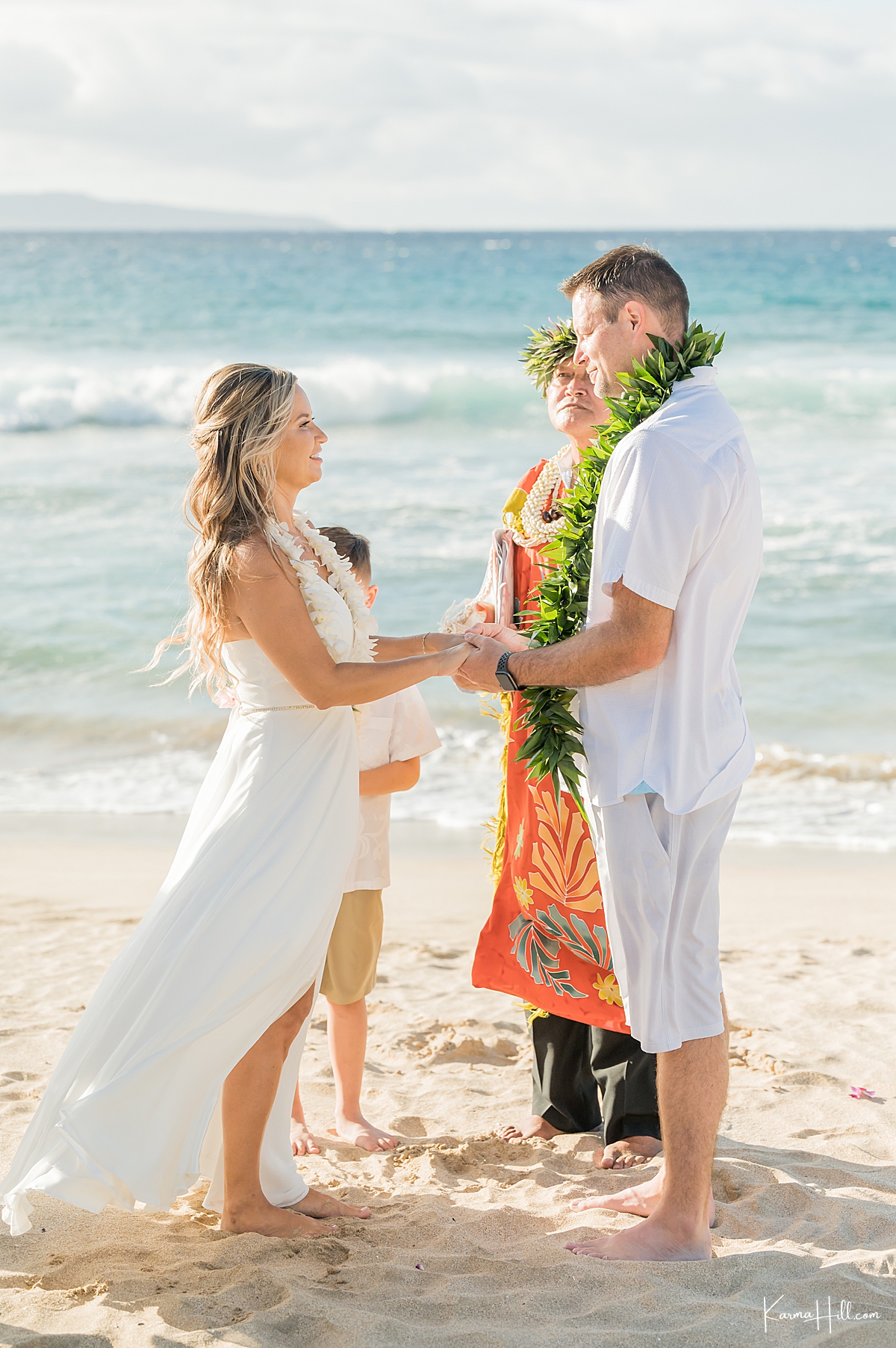 Beach Wedding in Maui 