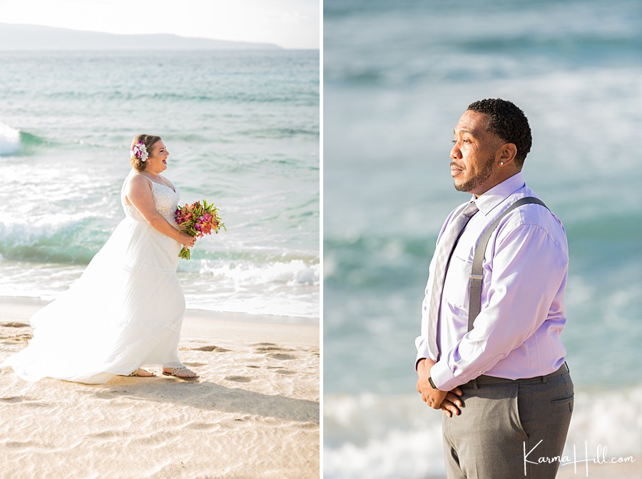 elope in Maui - first look