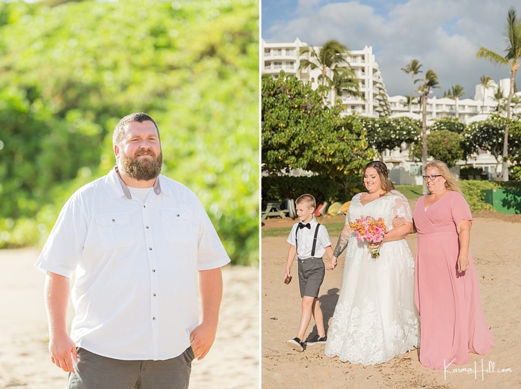 Beach Wedding in Hawaii